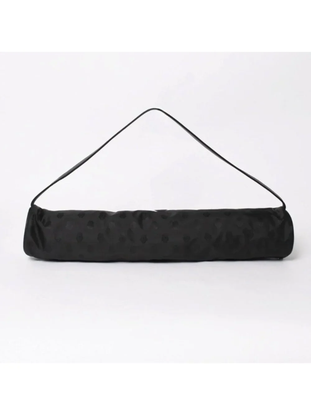 Chrome Hearts Chromehearts Yoga Mat Case Cross Patch Dagger Leather Nylon Black